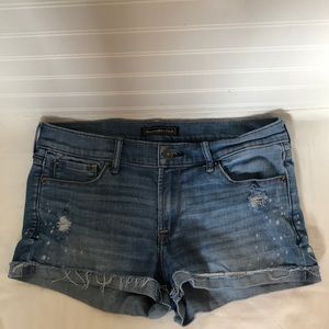 Distress Abercrombie shorts